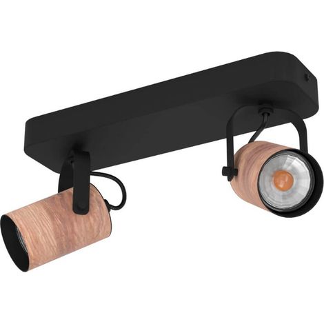 Spot Light Cayuca Brown Brown GU10 2x3W L: 28cm B: 10 cm H: 12 cm Dimmable (1/3)