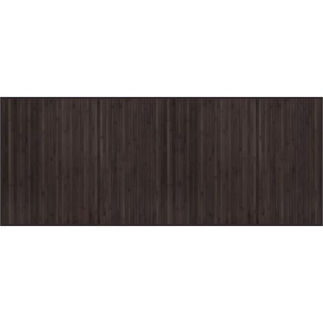 Tapis de sol,Tapis rectangulaire marron foncé 80x200 cm bambou CFW568863 (1/5)