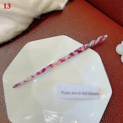 Retro-Haarspangen aus chinesischem Acetat für Damen, Haarknotennadeln - 9 - A13 (1/3)