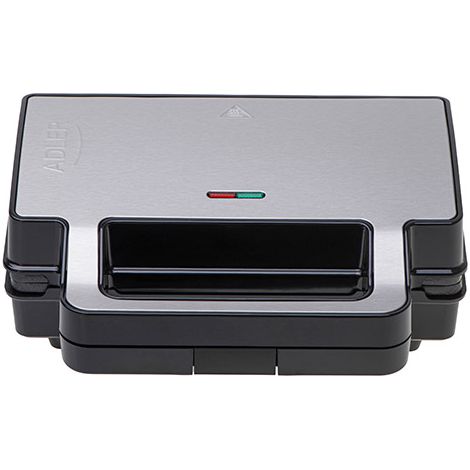 Adler ad 3073 tostapane tostapane sandwich argento - nero (1/5)