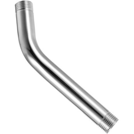 Rallonge de douche, bras de douche en acier inoxydable résistant à la rouille et à l'usure, accessoires de tuyau de salle de bain durables (15 cm) (1/4)
