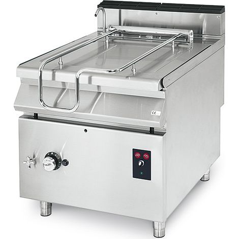 Sauteuse Basculante Gaz, Capacité 60 Litres, avec Cuve en Inox Motorisée - Virtus