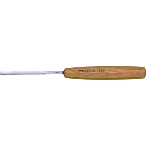 Gouge de sculpteur droite demi creuse 6 mm - EMILE PEYRON - 1676
