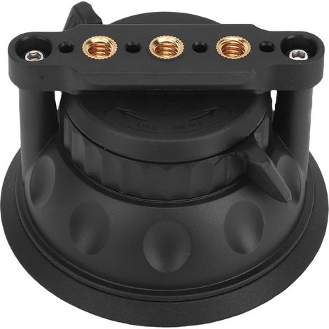 Support de Ventouse de Voiture, Support de Surface de Surface Téléphonique, 3 Interfaces Brillons de Pare-Brise pour la Caméra Reflexifique, Photographie à la Première Personne (1/5)