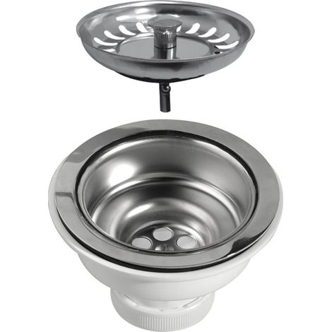 Saneaplast Valvula cestilla inox c/espita - pestaña