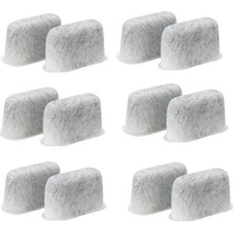 Lot de 12 filtres à eau de rechange au charbon actif pour toutes les cafetières Cuisinart, DCC (1/5)