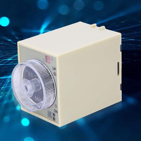 Relais temporisé Hilitand à bouton réglable, 220 V CA, 50/60 Hz (1/5)