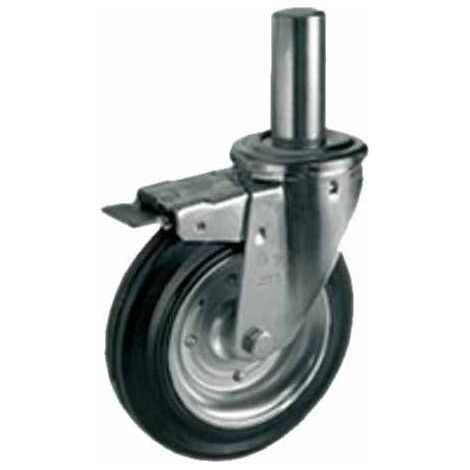 Rueda de goma perno Innocenti freno 200X50 535616 Tr