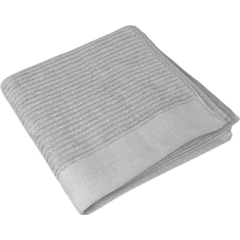 Asciugamani Salvietta Bagno In Morbida Spugna Modello Boutique Colore Perla, misuraOspitecolorePerla