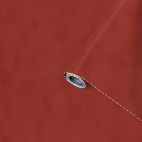 Venilia Pellicola adesiva, Velluto Ottica di velluto Rosso, 45cm x 1m, Spessore 140μ, Pellicola autoadesiva per mobili o cucina, carta da parati, PVC senza ftalati, Prodotto in UE (1/5)