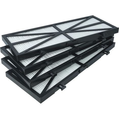 vhbw 4x Filtres H11 compatible avec Maytronics Dolphin F40, Evolution 40 aspirateur, nettoyeur piscine - Coussinets, 27,8 x 12,3 x 5,8 cm