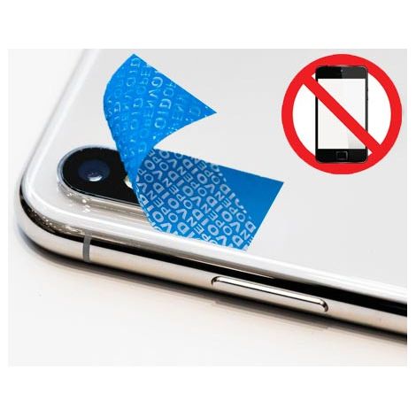 Etichette numerate antimanomissione VOID senza residuo per fotocamere cellulari (1/5)