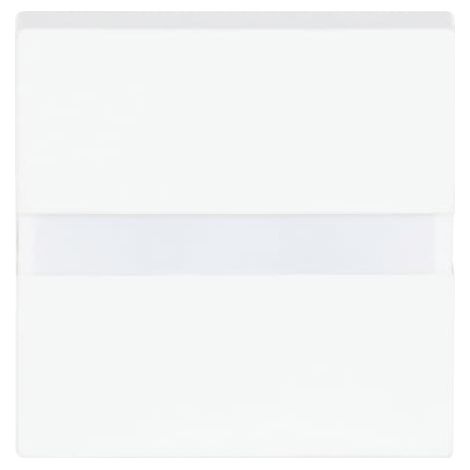 Busch-Jaeger Busch-Komfortschalter® flex Elemento di comando Sensore di movimento con luce di orientamento, LED bianco studio opaco - Piattaforma 63 (64765-884), 2CKA006800A2892