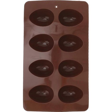 Moule à œufs en silicone souple, idéal pour la pâtisserie maison et professionnelle, vendu à l'unité. (1/5)