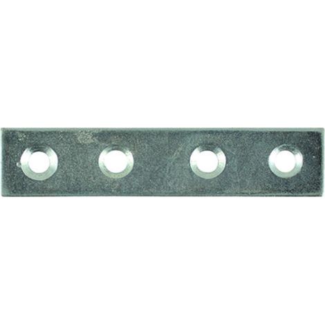 Timco Mending Plates Silver - 100 x 16 mm (50 Box)