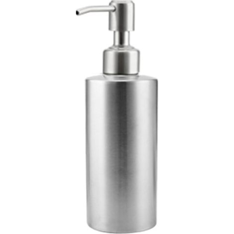 Bouteille Distributeur Gel Douche Shampooing - Acier Inoxydable 304 - 25 mm Embout - 240 à 550 ml - 1 Pièce (1/5)