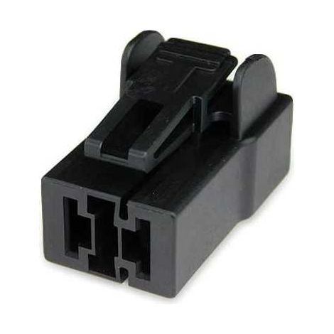 Connettore Power maschio 2 vie nero