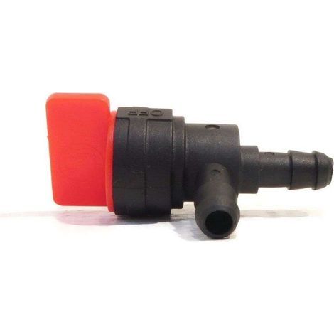 robinet essence compatible avec briggs stratton 698181 494769 494539 on off 90° tondeuse tracteur (1/5)