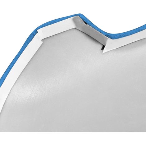 Armlehnenbezug aus Vollwildleder für Ford Mustang 2015-2020, Himmelblau (1/5)