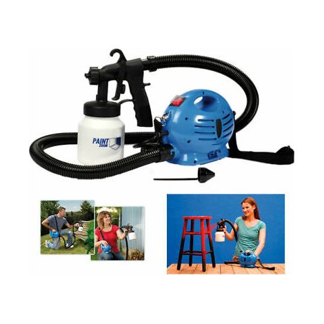 PAINTZOOM PAINT ZOOM PISTOLA A SPRUZZO PER VERNICIARE CON COMPRESSORE A TRACOLLA (1/3)