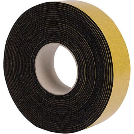 Anti Condensation Rubber Insulation Tape Black 50mm x 3mm x 10m (1/4)