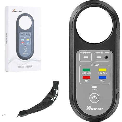 Tester di frequenza, Dimensioni 130 x 60 x 30 mm, Supporta test multifrequenza, Batteria ricaricabile agli ioni di litio, Durata massima della batteria 100 ore, Supporto segnale IMMO (1/5)