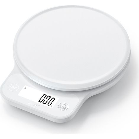 Balance de cuisine numérique, précision 0,1 g, capacité 5 kg, grand écran LCD, fonction tare, idéale pour les aliments.