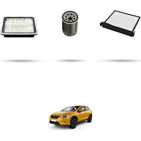 Kit tagliando 3 filtri compatibile con Subaru XV I 2.0 Hybrid 110kw dal 2014 (1/4)