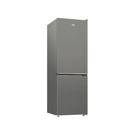 Beko – Réfrigérateur congélateur en bas 301 L – No Frost – Classe C – 4 clayettes – 1 tiroir à légumes – 35 dB – Couleur gris (1/5)