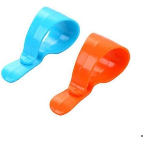 Set di 2 clip multifunzione portatili per occhiali da auto, porta targhetta automatico, porta occhiali da sole, porta appunti (1/5)