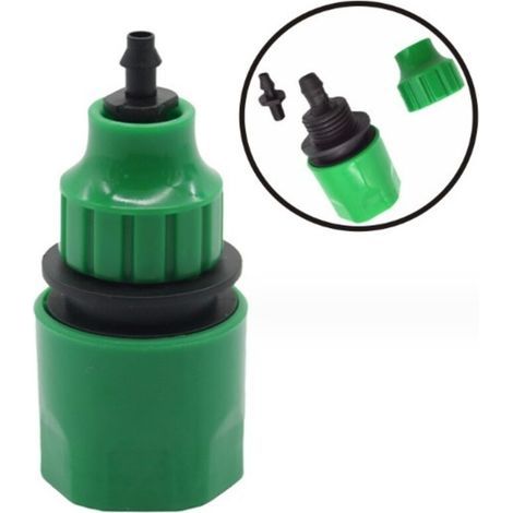 adaptateurs de micro-irrigation, raccords rapides pour tuyaux d'arrosage en plastique (1/5)