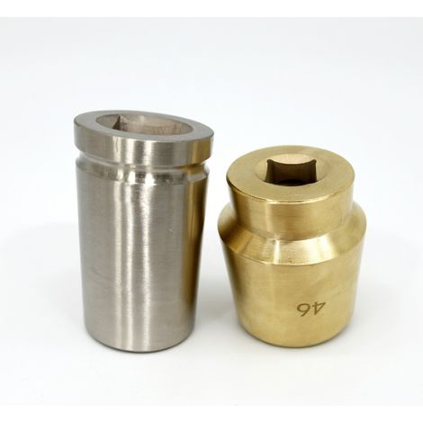 Bussola antiscintilla 14 mm 1/2 bronzo all'alluminio (1/5)