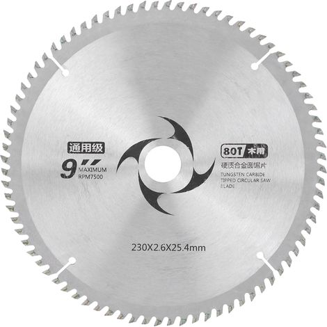 Hartmetall-Trennscheibe für die Holzbearbeitung, ultrahochfest (80T) 80T (1/5)