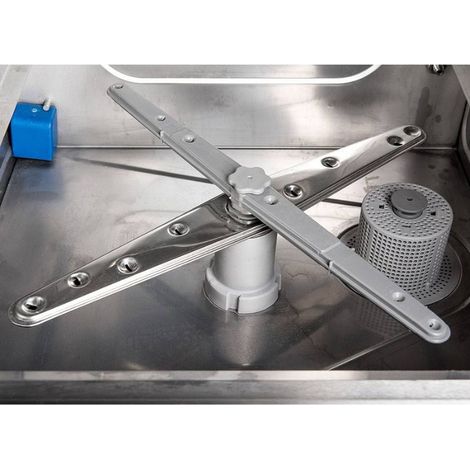Lave-Verre Professionnel avec Doseur de Liquide de Rinçage et Détergent - 35 x 35 cm - Dynasteel (1/5)