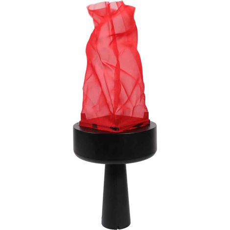Lampe à flamme réplique LX, lampe torche longue en tissu avec batterie de 1500 mAh – Éclairage d'ambiance pour une utilisation intérieure/extérieure