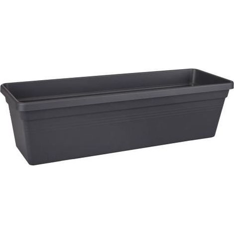 ELHO Balconniere Green Basics 80 - Extérieur & Balcon - L 16,5 x W 79 x H 13,7 cm - Vivre noir