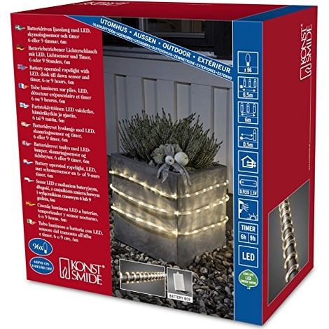 Decoración luminosa exterior konstsmide 3744-100 IP44 sin cable