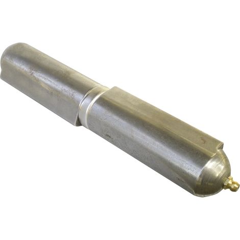 Bandrolle mit Schmiernippel 414/G, ø 32 mm, Höhe 200 mm, Stahl blank (1/2)