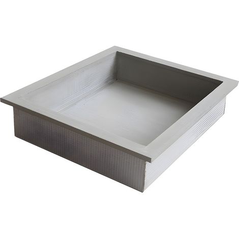 Vente-Unique – Niche de douche à encastrer prête à carreler 31x31 cm – Polystyrène extrudé – Résistant à l'eau et anti-moisissure – Facilement découpable