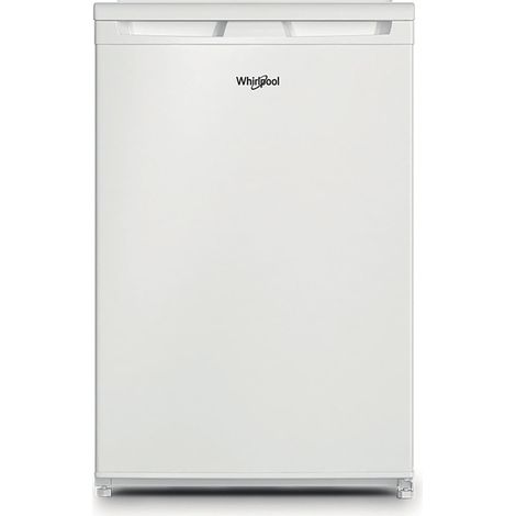 Whirlpool W55V1 112W Frigorifero monoporta sottobase a libera installazione, Statico , 54 cm, Classe E, Bianco, 36 db, h 840cm. Posizionamento dell'apparecchio: Libera in... - 859991700200 - W55V1112W (1/4)