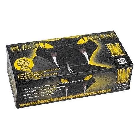 Caja de 100 guantes BlackMamaba Talla XL