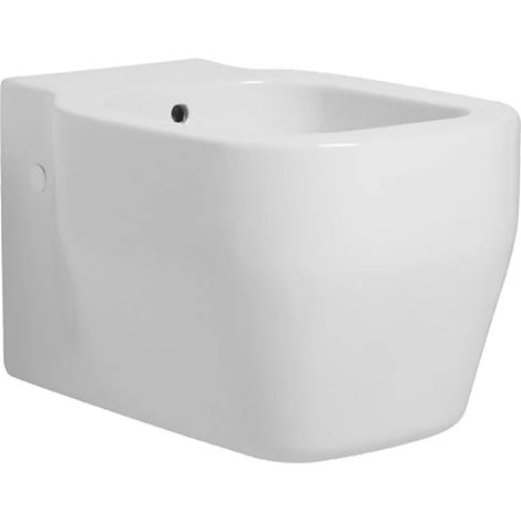 Azzurra - Bidet Sospeso Porcellana Bianco - Serie: Glaze (1/4)
