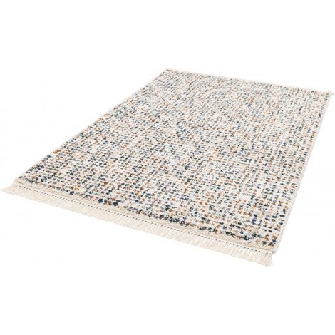 BOBOCHIC - Tapis poils longs FINA motif graphique
