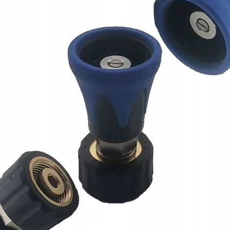 Lancia Mini M22 con Ugello Piatto 15° – Compatibile con Idropulitrici Kärcher HD/HDS  Pressione 4000 PSI  Plastica e Acciaio Inox