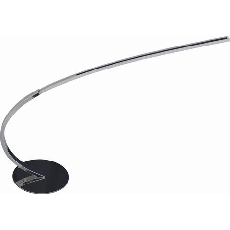 Naeve LOOP LINE Lampe de table LED intégrée Arc Chrome 3000K