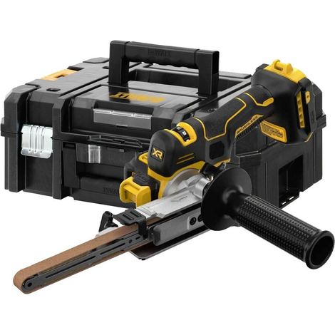 DeWalt DCM200NT-XJ 18V XR Brushless 13mm Belt File Sander Body Only in TSTAK Carry Case (1/4)