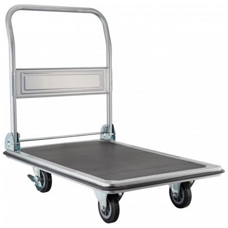 Chariot à plateau 250kg 920x610mm, roue PP (1/2)