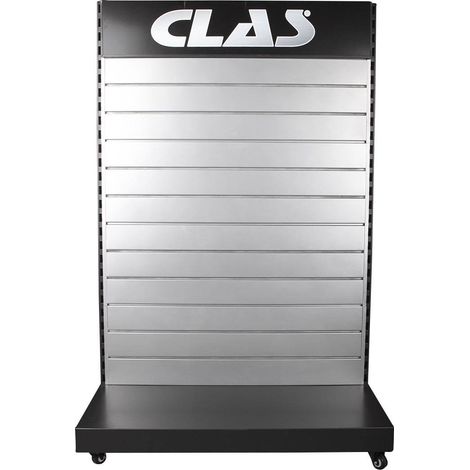 Présentoir CLAS double face sur roues - PR 2016 - CLAS Equipements