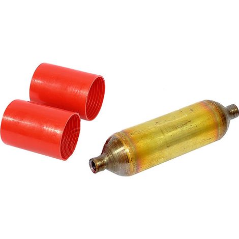 FILTRO MOLECOLARE FRIGORIFERO UNIVERSALE   fori: 1/4 - 1/4 inch  LUNGO 115 MM (1/3)