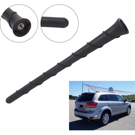 Schwarze, abnehmbare Radioantenne für Dodge Jeep 68297936AA, abnehmbarer Autoantennenmast, neues kompatibles Ersatzteil. (1/5)